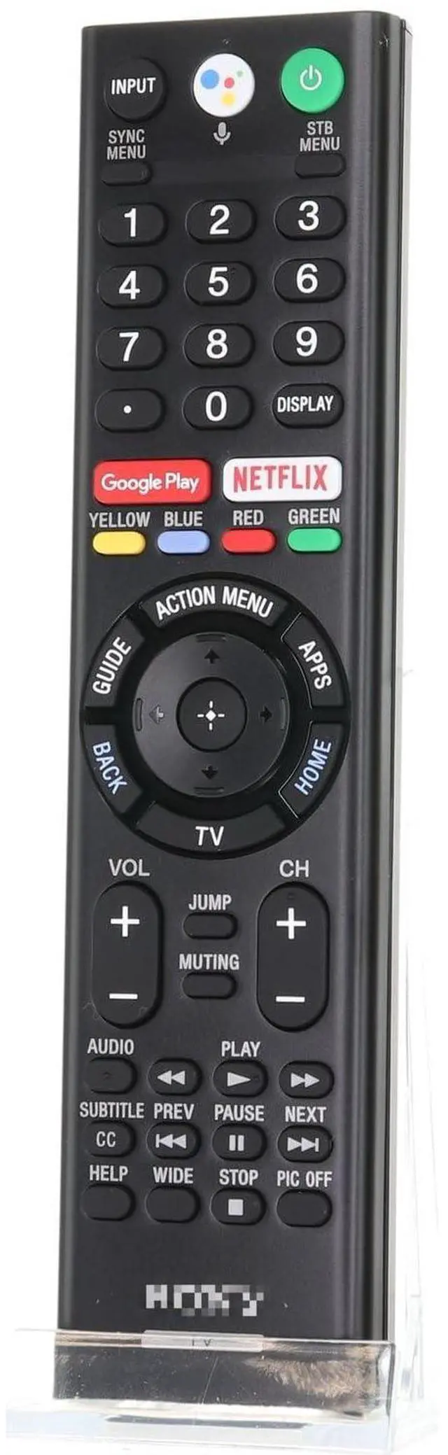 Main image of Voice Remote Replacement | OEM RMF-TX310U | RMF-TX300U | RMF-TX200U | RMF-TX201U, Compatible with Sony Google TV
