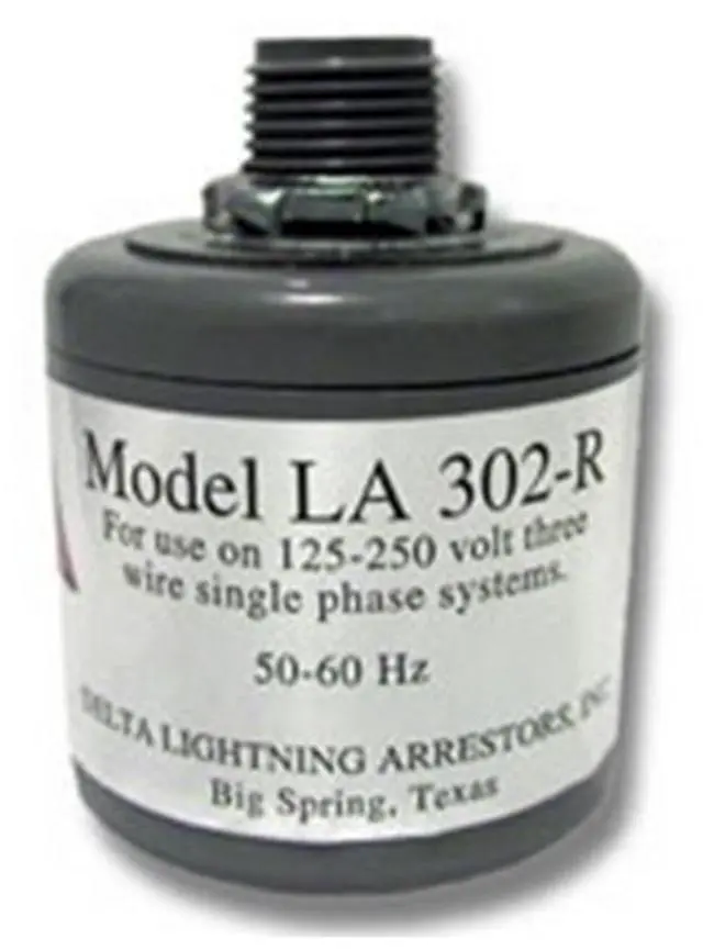 Main image of LA302R 125/208/250 Volts, 18" Leads, Single Phase, 3 Wire, Surge ARRESTOR/Suppressor