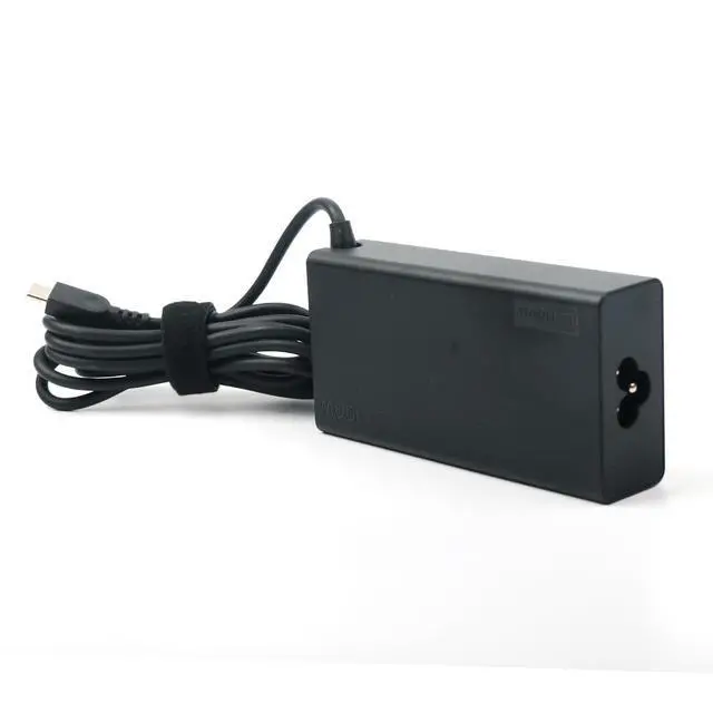 Alt view image 5 of 7 - Laptop Charger 100W Watt USB Type C(USB-C) AC Power Adapter - ldeapad 5 Pro 16, ThinkBook 15 16, Black, ADL100YLC3A