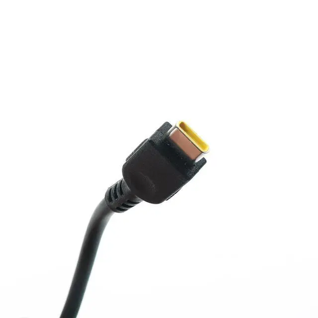 Alt view image 7 of 7 - Laptop Charger 100W Watt USB Type C(USB-C) AC Power Adapter - ldeapad 5 Pro 16, ThinkBook 15 16, Black, ADL100YLC3A