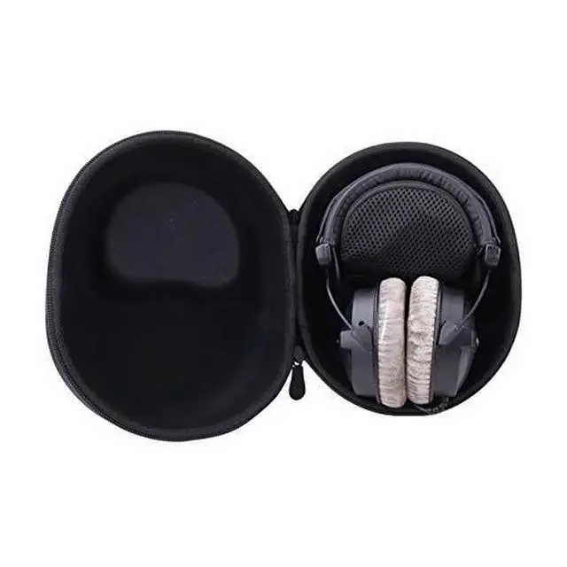 Alt view image 3 of 6 - Hard Case for Beyerdynamic DT PRO 770 32/80/250 Headphones, Black | EVA hard shell, Water-resistant design, Impact-resistant design, Protective case only