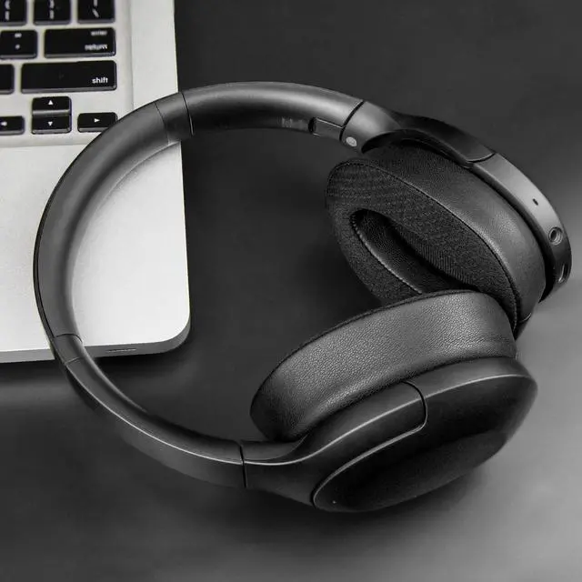 Alt view image 3 of 7 - Cooling Earpads for Sony WH-H910N (Not Fit WH-XB910N) - Black