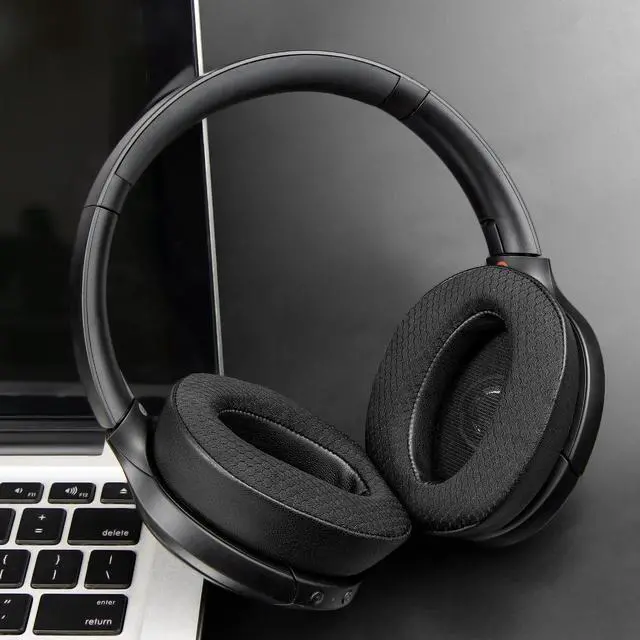 Alt view image 7 of 7 - Cooling Earpads for Sony WH-H910N (Not Fit WH-XB910N) - Black
