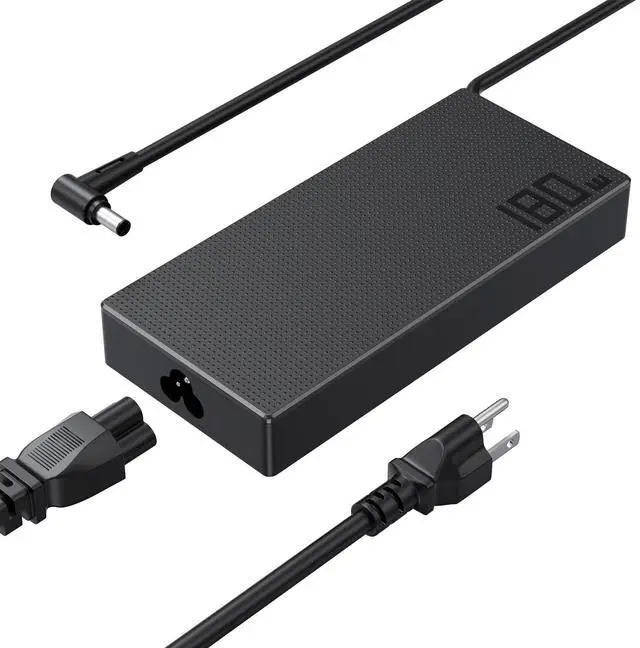 Main image of 180W Charger for Asus ROG Zephyrus G14 GA401 G15 GA502,TUF F15 F17 A15 A17 | for G14 G15 GA401 GA502,TUF F15 F17 A15 A17 FX506 FX505 FA506 FA706,ROG Strix G G531 G731 GL531 GL504GM-Charger ø 6.0mm