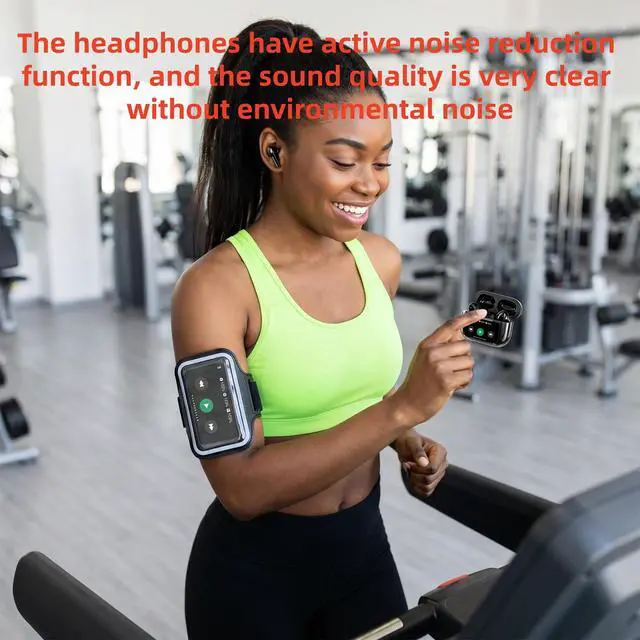 Alt view image 3 of 7 - Wireless Bluetooth Earphones, AI Bluetooth Wireless Earbuds, Active Noise Cancelling Earphones, Real-time Translation Earphones, high Fidelity Sound Quality Function