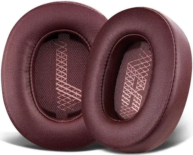 Main image of Professional Replacement Ear Pads for JBL Live 500BT/Live 500 BT Around-Ear Wireless Headphone, Earpads Cushions with Softer Protein Leather, Noise Isolation Foam - Red