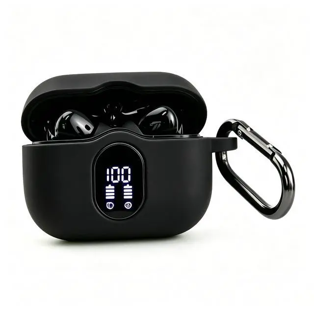 Main image of Case for Btootos A90 Pro Wireless Earbuds Cover Black Protector Silicone Skin