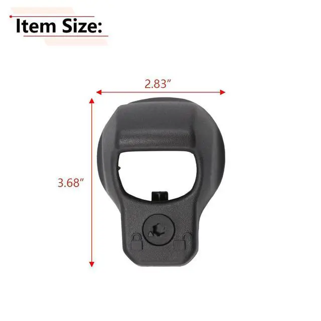 Alt view image 3 of 7 - Backup Camera Bezel Trim Compatible with Jeep Wrangler JL JLU | for 2018 2019 2020 2021 2022 2023 Year, for 68301879AB Rear View Camera Cover Case