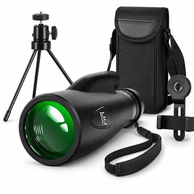 Main image of Birthday Gifts for Men Dad Husband, 10-30x50 Monocular for Hiking Camping | Zoom, Tech Gifts for Fathers Day & Christmas, with Phone Adapter & Tripod, Gifts for Outdoors Birdwatching Photography Hunt