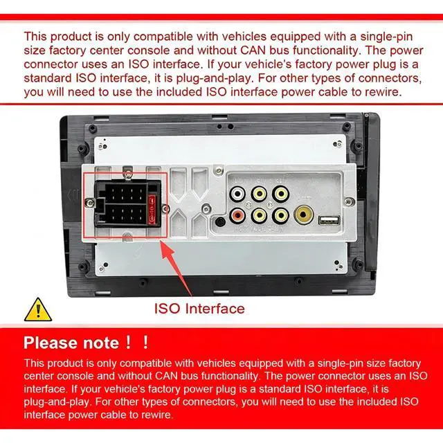 Alt view image 6 of 7 - Single Din Car Stereo Radio for 1992-1997 Ford F150 F250 F350 Touchscreen | Wireless CarPlay & Android Auto,9" Touch screen,1 Din Car Audio Receivers w/Bluetooth Mirror Link SWC FM AM Back Camera