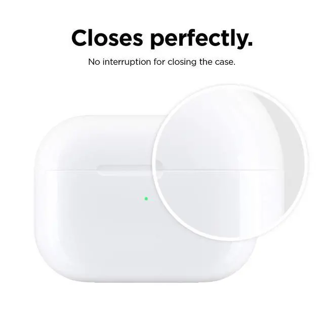 Alt view image 7 of 7 - Dust Guard for AirPods Pro 1 & 2 | Protects from Iron/Metal Dust (1 Set, Dark Grey)