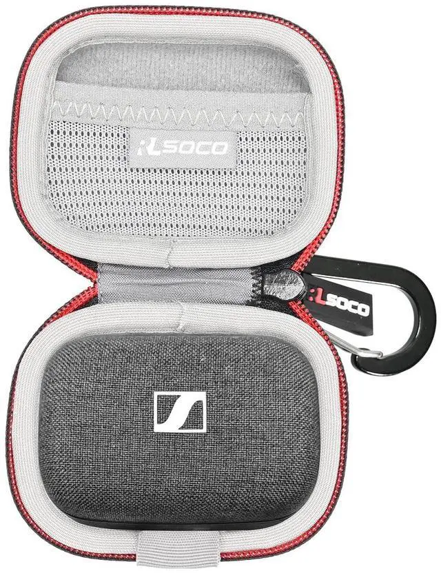 Main image of Carrying Case for Sennheiser Momentum True Wireless 4/3 Smart Earbuds - Black (Case Only)