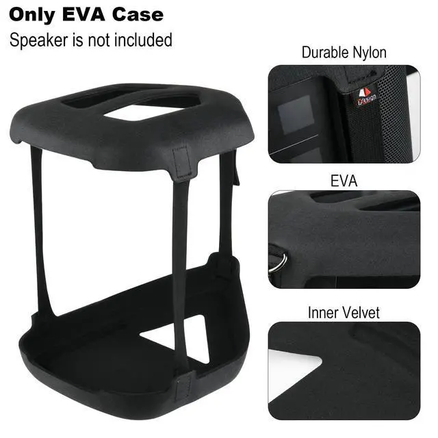 Alt view image 4 of 7 - Travel Carrying EVA Case for Bose S1 Pro+, EVA Case Protective Replacement Cover w Shoulder Strap, Travel Carry Holder Pouch for Bose S1 Pro+