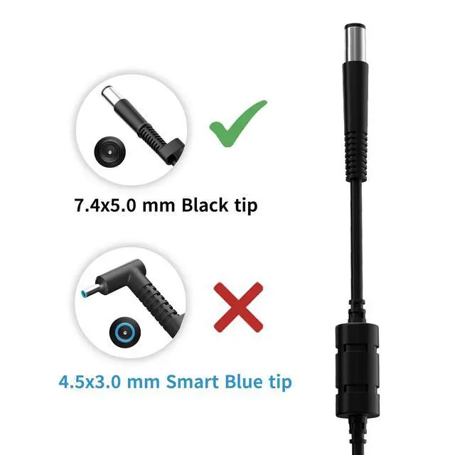 Alt view image 3 of 7 - 90W 4.47A Ac Adapter Compatible with HP All in one 20 22 24 460 205 ProDesk 400 600 G1 G2 G3 G4 G5 G6 EliteDesk 800 G2 G3 G4 Zbook 14U 15U 693712-001 L40098-001 773553-001 Desktop Power Cord