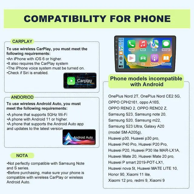 Alt view image 6 of 7 - Car Radio for Chevrolet Chevy Silverado Sierra 2014 2015 2016 2017 2018, 10.1 Inch with CarPlay Android Auto, Bluetooth 5.0, GPS Navigation, DSP, FM, AM, Rear Camera Support