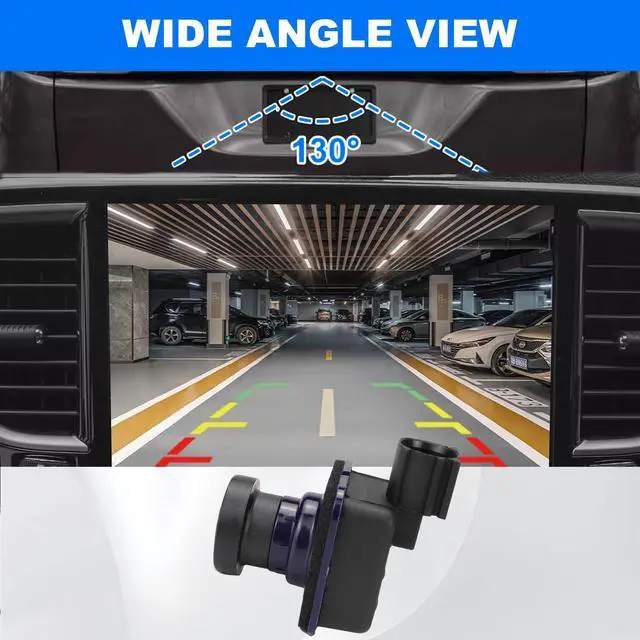 Alt view image 7 of 7 - Rear View Backup Camera for Chrysler Pacifica Voyager | 2017 2018 2019 2020 2021 2022 2023 17 18 19 20 21 22 23 3.6 68227397AH