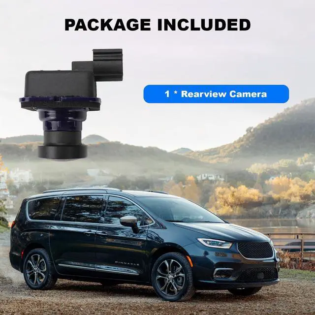 Alt view image 6 of 7 - Rear View Backup Camera for Chrysler Pacifica Voyager | 2017 2018 2019 2020 2021 2022 2023 17 18 19 20 21 22 23 3.6 68227397AH