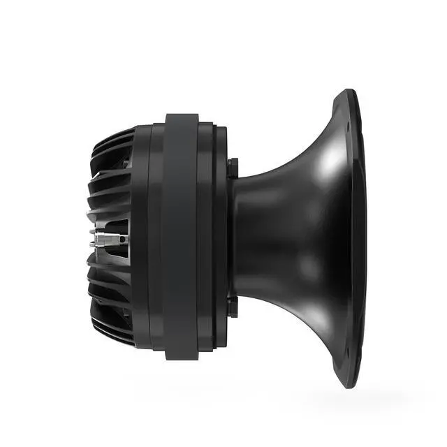 Alt view image 3 of 3 - XTR Series XDK200 High Performance 2 Compression Driver Kit with Horn 800W Max, 200W RMS, 8 Ohm, Titanium Diaphragm, Ceramic Magnet Pro Car Audio Speaker Systems (Single)