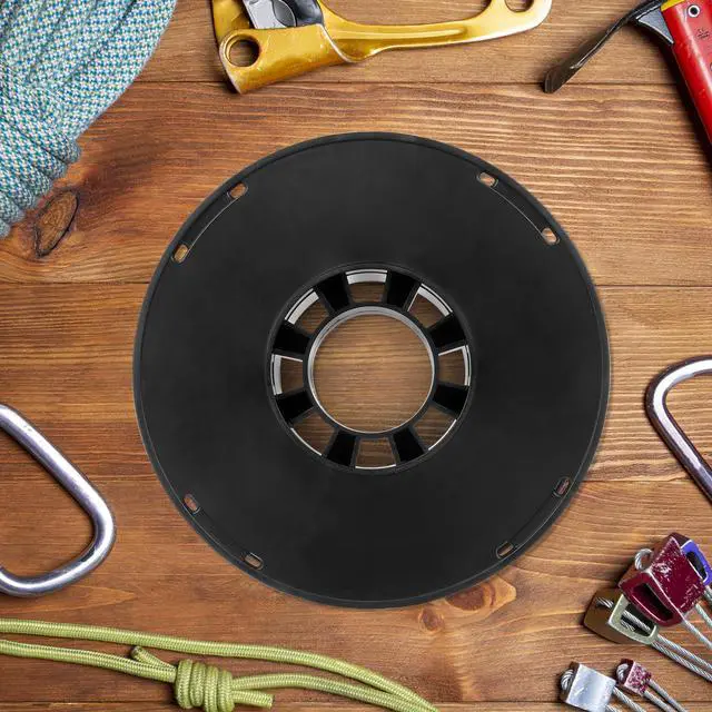Alt view image 5 of 7 - Small Cord Reel, Portable Open Wire Spool Organizer | Empty plastic cable storage reel for extension cord Ethernet cable, RV, camping, motorhome, garage, workshop