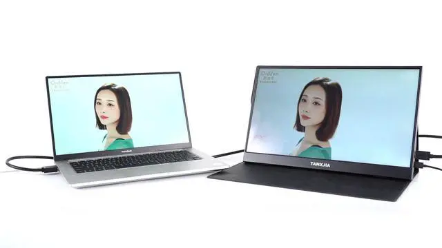 Alt view image 4 of 7 - 15.6 Inch Portable Touchscreen Monitor, 1080P FHD IPS Display | USB C HDMI External Second Screen with Smart Cover Stand for Laptop PC Mac Phone Gaming