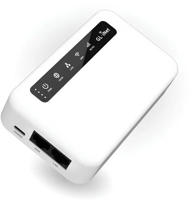 Main image of GL-XE300 Puli 4G LTE Industrial Router, OpenWrt, 5000mAh Battery | Pre-installed OpenWrt, unlocked firmware, Battery, VPN, OpenWrt, dual Ethernet, USB 2.0, Global Version