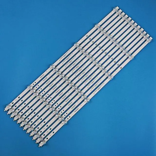 Alt view image 7 of 7 - 12 Pieces (A) LED Backlight Strips for ONN 100012587 LED65D06A-ZC56AG-08 6S1P 30365006013 65V81 LU65C61 LU65J71 LS65AL88A81 RCA RTRQ6522-US