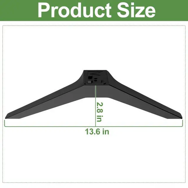 Alt view image 6 of 7 - TV Stand for LG TV Legs, for LG 75" TV Legs 75UM6970PUB 75UK6500 75UK6570 75UK7050 75UM7570 75UM8070 75UM7100PUA 75UN6955 75UN7370 75UN8570AUD MAM648866 with Screws