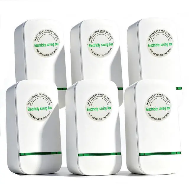 Main image of 6 Pack Stopwatt Smart Power Device, US Plug 90V-250V Up to 30KW, Voltage Stabilizer, Stop Watt Plug-in for Home & Office