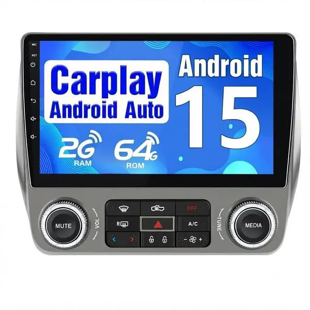 Main image of Car Radio for Chevrolet Chevy Camaro Radio, 2010 2011 2012 2013 2014 2015 Camaro Radio Upgrade with 9 Inch Touchscreen, Android, Carplay, DSP, Bluetooth 5.0, GPS, FM, AM, 2G RAM, 64G ROM