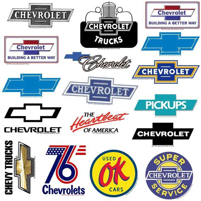 Alt view image 4 of 6 - Chevrolet Branding 50 Vinyl Stickers Waterproof Die-Cut Decals Laptop Car