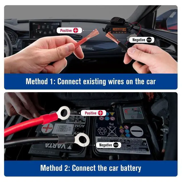Alt view image 7 of 7 - T-Shape DC Cord Car Power Cable, 3 meters CB Mobile Radio Connector Cable with 15A Fuse for YAESU FT-7800R FT-7900R FT-8900R FT-2600 Kenwood TM-741 TM-G707 TM271 TM281 BTECH ICOM ALINCO ANYTONE