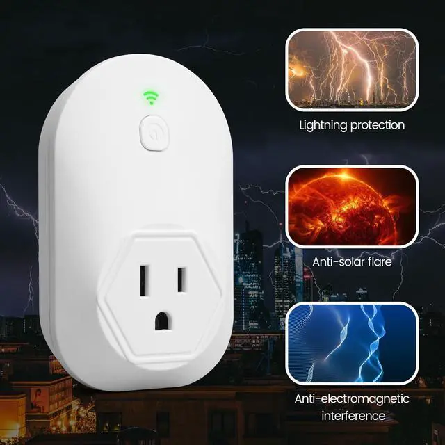 Alt view image 5 of 7 - Generator Electromagnetic Protector, EMP Protection, Plug Into the Socket of Inverter & Generator, Withstand Multiple High-Voltage Surges, for Home Backup, Emergencies, Grid outages