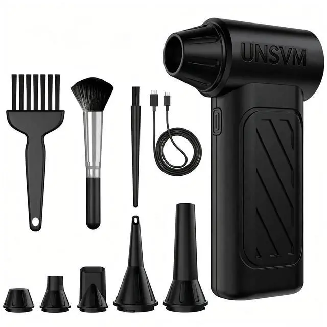 Main image of Compressed Air Duster,130000RPM, Brushless Motor, Portable Mini | Super Power Air Blower, High Speed Electric Air Duster, 5000mAh Rechargeable,Portable 3-Gear, Powerful Efficient