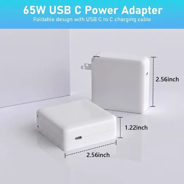 Alt view image 5 of 7 - 65W Type C for NIMO Laptop Computer Charger Replacement Power Cord | Compatible with Nimo 15.6" 17.3" N171 N171S N151 N151S N152 N153 N154 PD Fast Power Supply