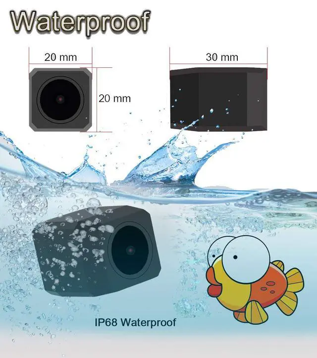 Alt view image 4 of 7 - Full HD Car Rear View Camera for Toyota 4Runner/Hilux Surf/Toyota Fortuner SW4 / Toyota Innova & Waterproof and Shockproof Reversing Backup Camera (Full HD Camera)