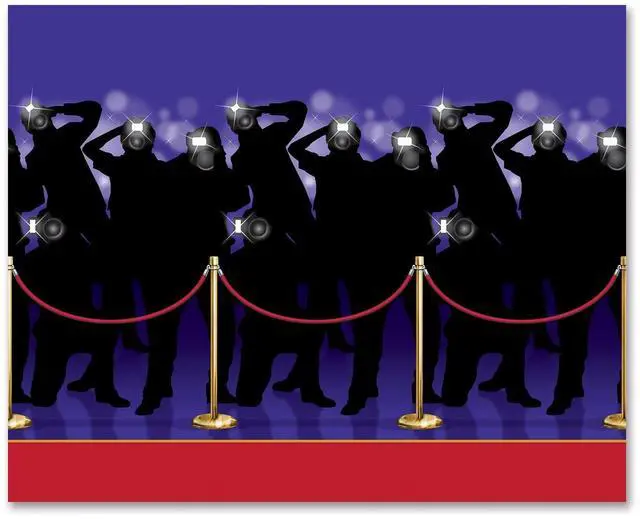 Main image of The Company - Paparazzi Backdrop 4ft X 30ft - Standard