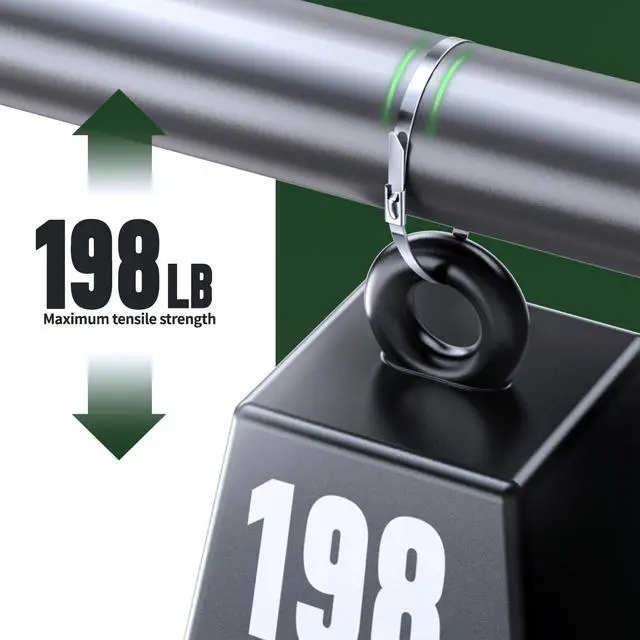 Alt view image 4 of 7 - 304 Stainless Steel Cable Ties, 200 Pack 11.8 Inch Metal Zip Ties | Self-Locking Metal Fasteners with Up to 198 lb Strength, -170°F to 1000°F Range for Fence Repair, Automotive and Outdoor Proj