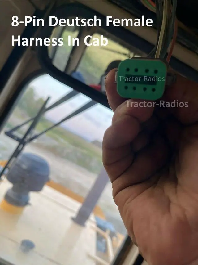 Alt view image 5 of 5 - Caterpillar Plug & Play Tractor Radio Bluetooth Loader Dozer Excavator Cat TR-1901 12v