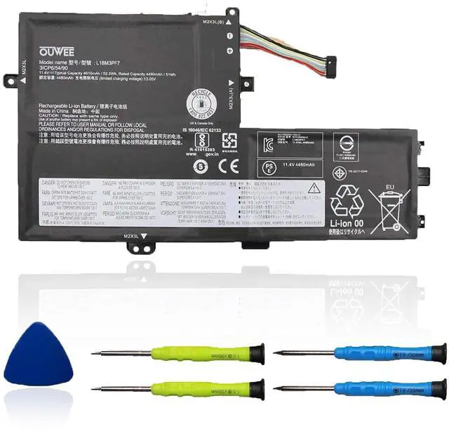Main image of L18M3PF7 Laptop Battery Compatible with Lenovo ideapad S340-14IML/14API/14IIL/14IWL C340-15IWL/15IIL S340-15IWL/15API/15IIL Flex15IWL Series L18C3PF7 L18L3PF3 L18M3PF6 L18C3PF6 L18L3PF2 52.5Wh