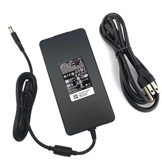 Main image of Slim 240W AC Adapter Charger for PA-9E DELL Alienware 13 15 17 M17x M18x X51 M15 M17 Area-51m R2 G3 G5 G7 Precision M6800 M6700 M6600 M6500 M6400 GA240PE1-00 J211H U896K Laptop Power Supply Cord