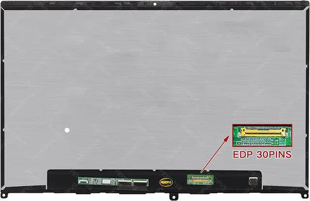 Alt view image 2 of 6 - 5D10S39642 5D10S39641 Replacement for Lenovo Ideapad Flex 5-14ARE05 5-14ITL05 5-14ALC05 5-14IIL05 LCD Display Type 81X2 81WS 81X1 82HU 14" FHD 1920x1080 LCD LED Touch Screen Digitizer Assembly