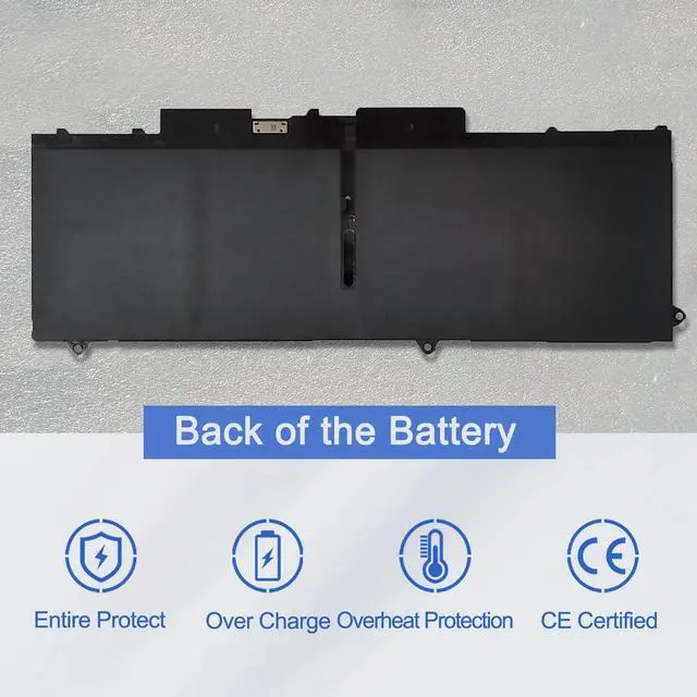 Alt view image 5 of 6 - 07KRV 58Wh Battery Replacement for Dell Latitude 5530 5430 5330 Precision P137G004 P137G006 3570 P104F005 P104F006 Laptop Series Notebook H4PVC O7KRV 0H4PVC Y86WG 0Y86W 15.2V 3625mAh 4-Cells