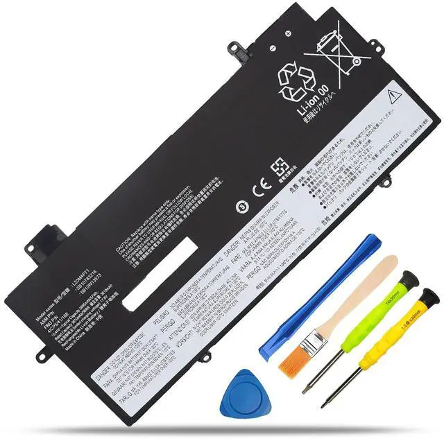 Main image of L20C4P71 L20M4P71 Laptop Battery Replacement for Lenovo ThinkPad X1 Carbon 9th 10th 11th Gen X1 Yoga 6th 7th 8th Gen Series Notebook SB10T83216 5B10W13973 L20D4P71 L20L4P71 15.44V 57Wh