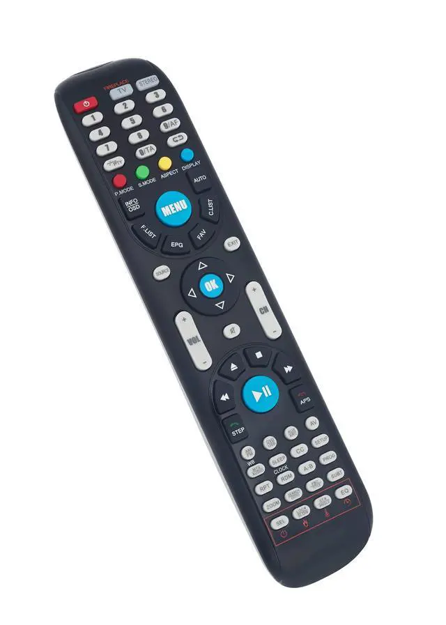 Alt view image 2 of 5 - Universal FUTVRS1-BL Replaced Remote Control Compatible with Furrion TV | FEHS28CAA FEHS39L6A FEHT32N8A FEHT39N8A FEHD19S0A FEFD22S0A FEHT19S0A FEFT22S0A FEFS48F7A FEFS58F7A FEFS50K9A FEFS55F7A