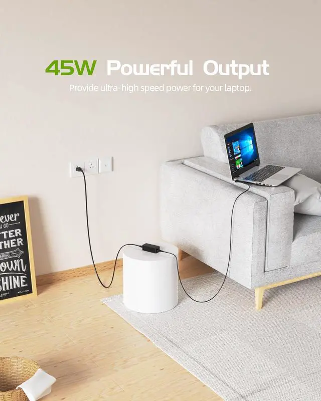 Alt view image 7 of 7 - AC Charger Fit for Samsung Galaxy Book Flex 2 Alpha - (Compatible with NP730QDA Laptop)(with UL Safety Certification)