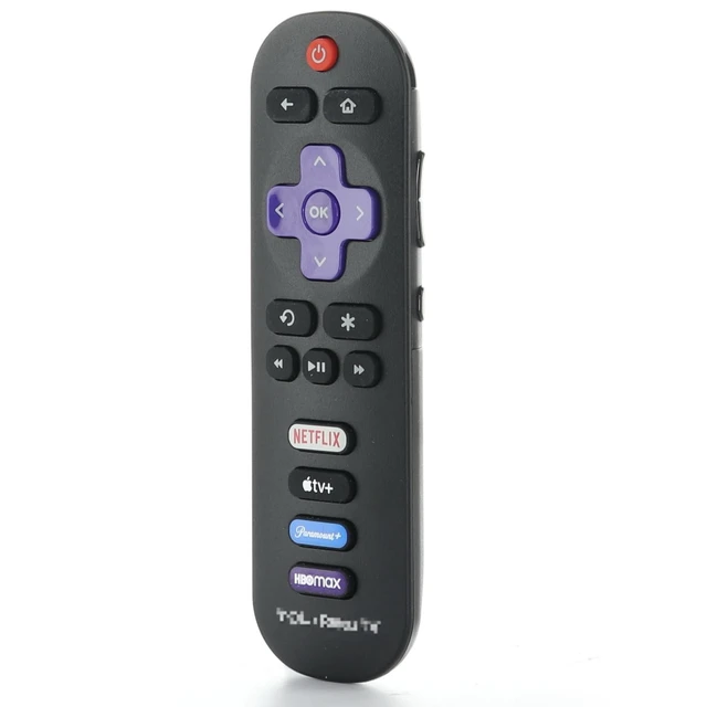 Alt view image 3 of 3 - RC280 / 21001-000109 Remote Control for TCL Roku TV's 2023 - 2024 with Apps Shortcuts - IR Only - G0401-000202 - TCL S451 Series - S455 Series