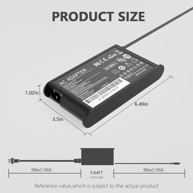 Alt view image 5 of 7 - Replacement for 170W Lenovo Laptop Charger,ThinkPad P1 P17 P16 P16v X1 P71 | For Lenovo ThinkPad P1 P17 P16 P16v P15v P15 Gen 1-7 Extreme X1 P50 P51 P52 P53 P70 P71 P73 ADL170SCC3A Power Adapter