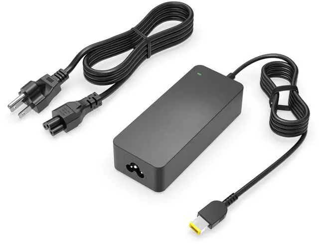 Main image of Slim-Tip Charger Replacement for Lenovo Yoga Ideapad 730 720 730-15IKB 730-15IWL 720-15IKB 720S-15IKB 330S-15IKB 330-17ICH 330-15ICH Laptop, Charge Indicator LED, 90W 65W