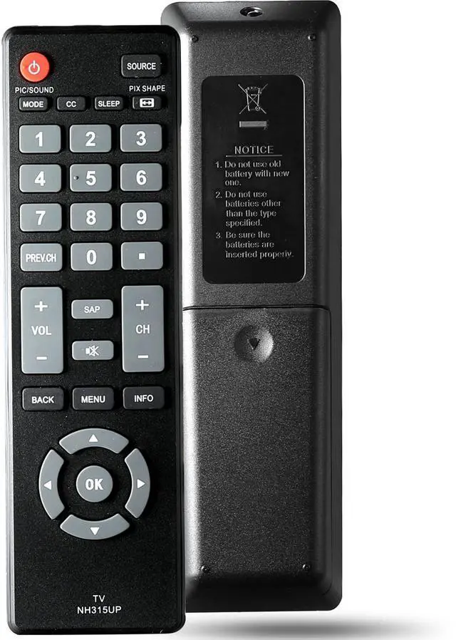 Main image of NH315UP Universal Replacement Remote Control Compatible with All Sanyo LED LCD HDTV TV