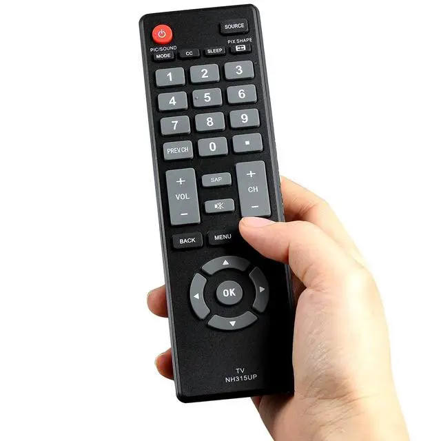 Alt view image 7 of 7 - NH315UP Universal Replacement Remote Control Compatible with All Sanyo LED LCD HDTV TV